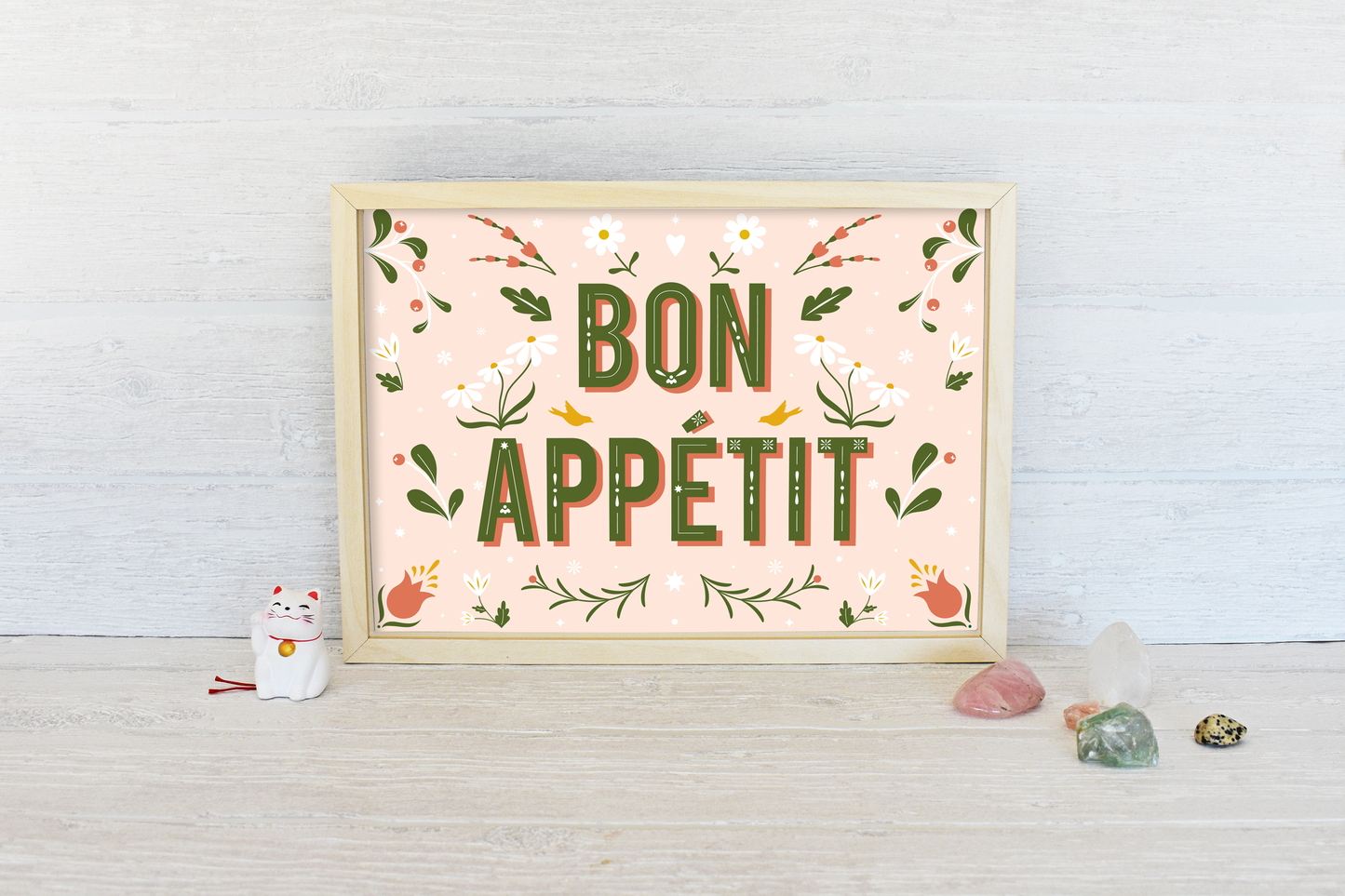 Bon Appétit (Light) Art Print