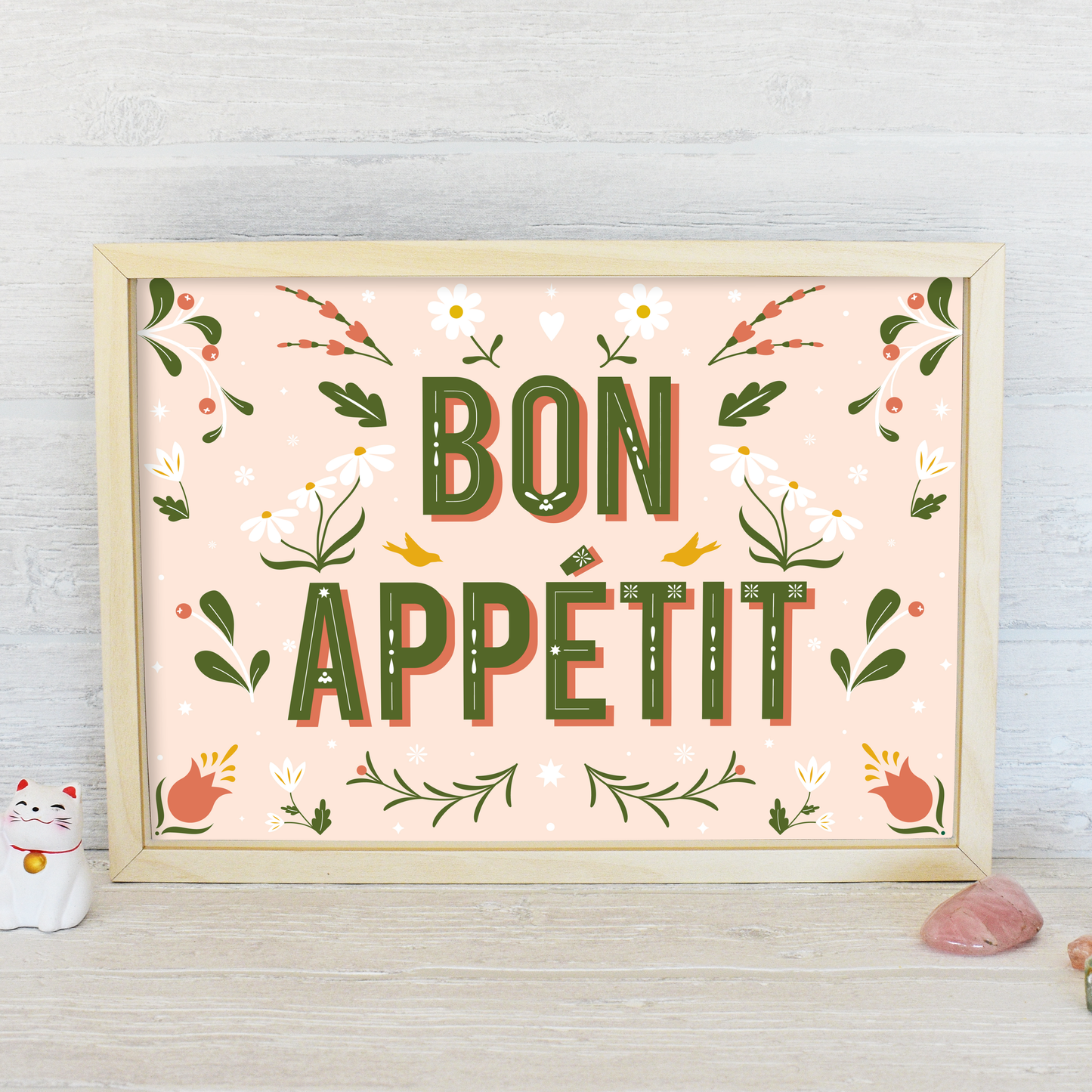 Bon Appétit (Light) Art Print