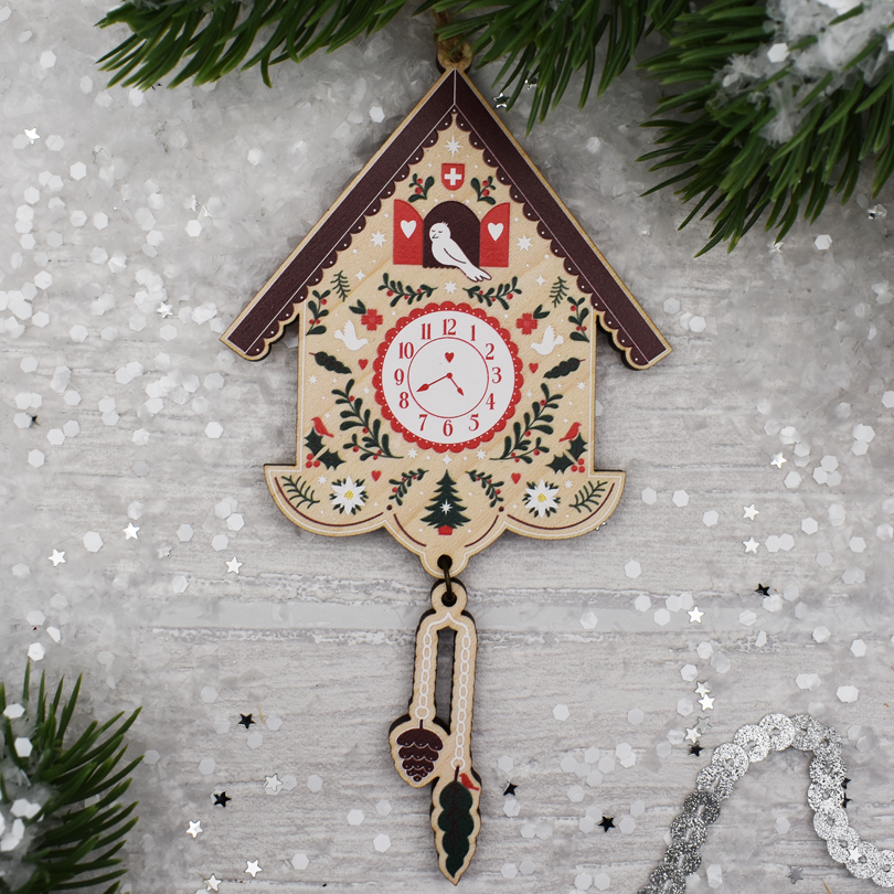 Cuckoo Clock Wooden Decoration